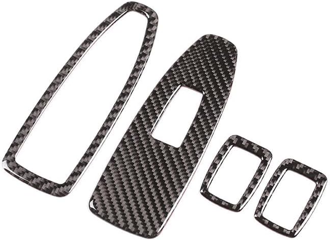 ya 5 8.10 Carbon fiber window control button protective covers suitable for BMW 3 Series F30 F34 2013-18
