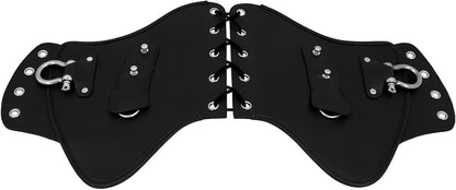ya 14 9.20 zhengce Black PU Leather Heat Saddle Shield Deflector Fits For Most Universal Motor-1