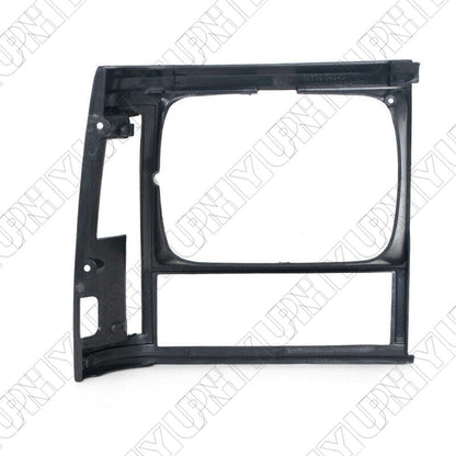 ya 9 10.24 For 1991-1996 for Jeep Cherokee Black Headlight Bezel LH & RH Set 55034078 55034079