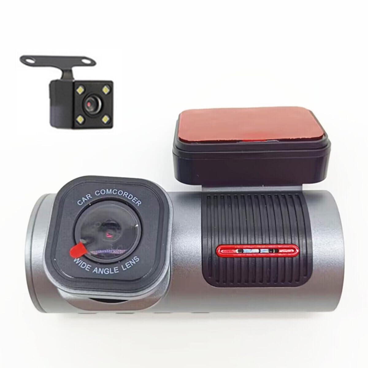 ya 6 8.14 Car DVR Dual Len Dash Cam Camera Front Rear Video Recorder Night Vision G-Sensor