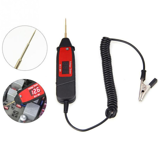 ya 16 10.20 baidi Automotive Voltage Detector Test Pen 1.65m Extended Spring Wire with Switch 5-36V