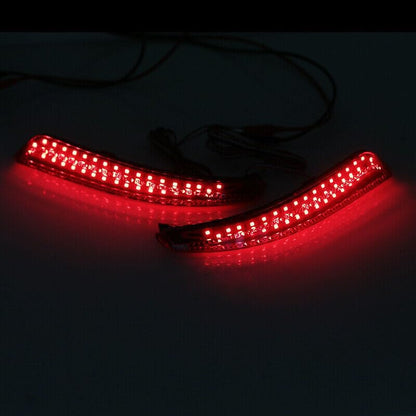 ya 2 8.15 A pair of rear bumper reflective brake lights suitable for Nissan Almera Bluebird Sylphy 2009-11