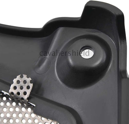 ya 23 10.7 baidi Pair Motorcycle Black Airbox F for Ram e Neck Side Intake Cover for Harley V-Rod VRSCX