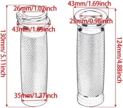 ya 11 9.14 baidi1 Hand Grips Handlebar Electronic for Harley Touring Road Glide Softail