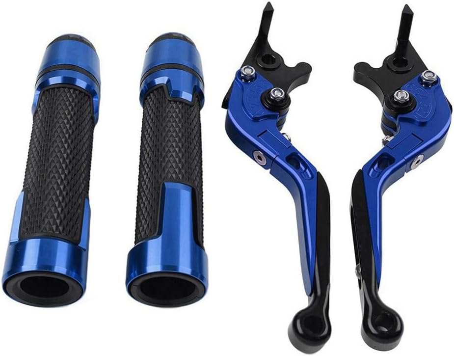 ya 10 9.16 zhengce Folding Extendable Brake Clutch Levers Handlebar Grip Set FIT for Suzuki GS