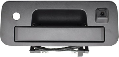 ya 9 10.24 Tailgate Handle with Camera #90606-9FM1A Black Fits 2013-2015 for Nissan Titan