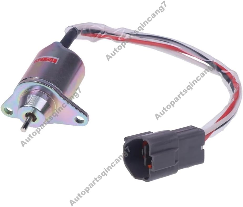 ya 10 9.16 baidi 12V Fuel Shutdown Shutoff Stop Solenoid 7018569 for Bobcat Utility Vehicle 3400