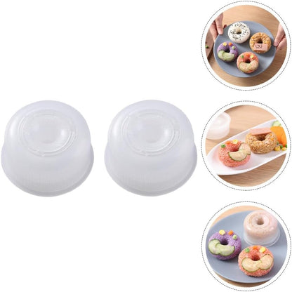 ya 14 9.20 baidi 2Pcs Doughnut Mold Rice Ball Mold Bento Accessories Kitchen Tool Rice Ball Mold-1