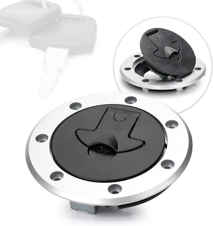 ya 6 8.14 for Kawasaki ZX6R ZX9R Fuel Gas Cap Cover Tank Lock Set w/ 2 Keys
