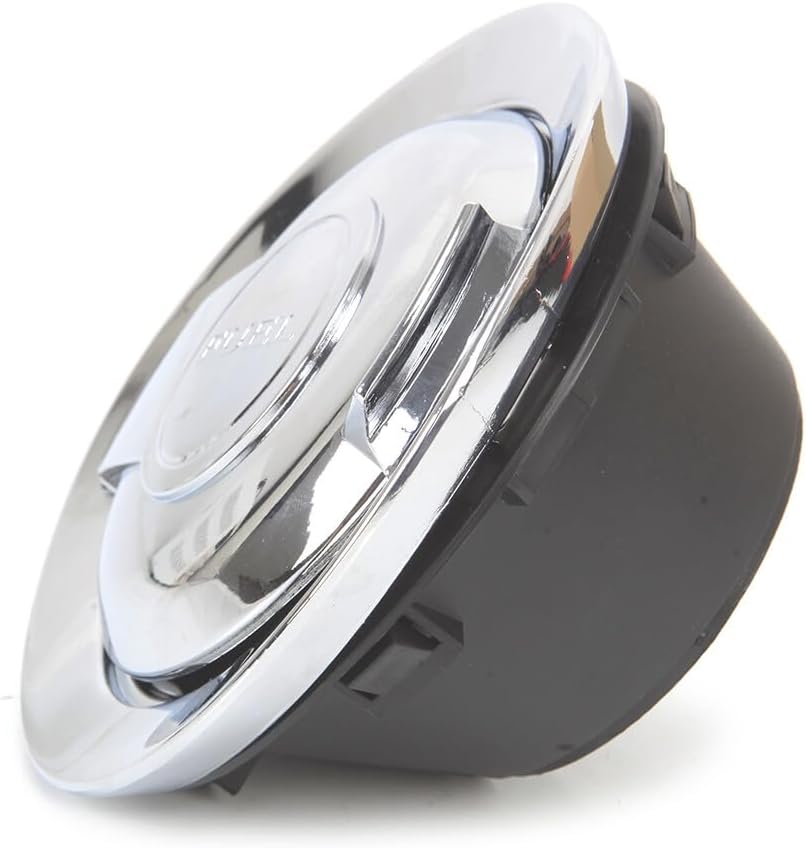 ya 5 8.10 Auto Fuel Gas Door Lid Vapor Edition Chrome Fit 2008-2019 for Dodge for Challenger