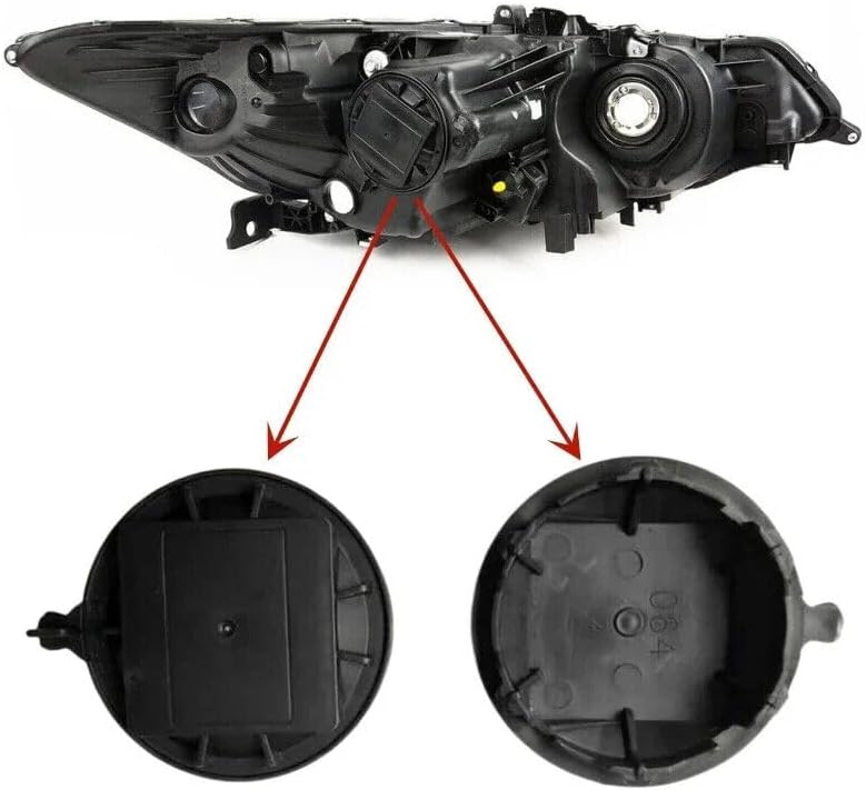 ya 14 9.20 zhengce 2pcs Headlight Back Cover Bulb Dust Cover for Honda for Accord Europe Spiri-1