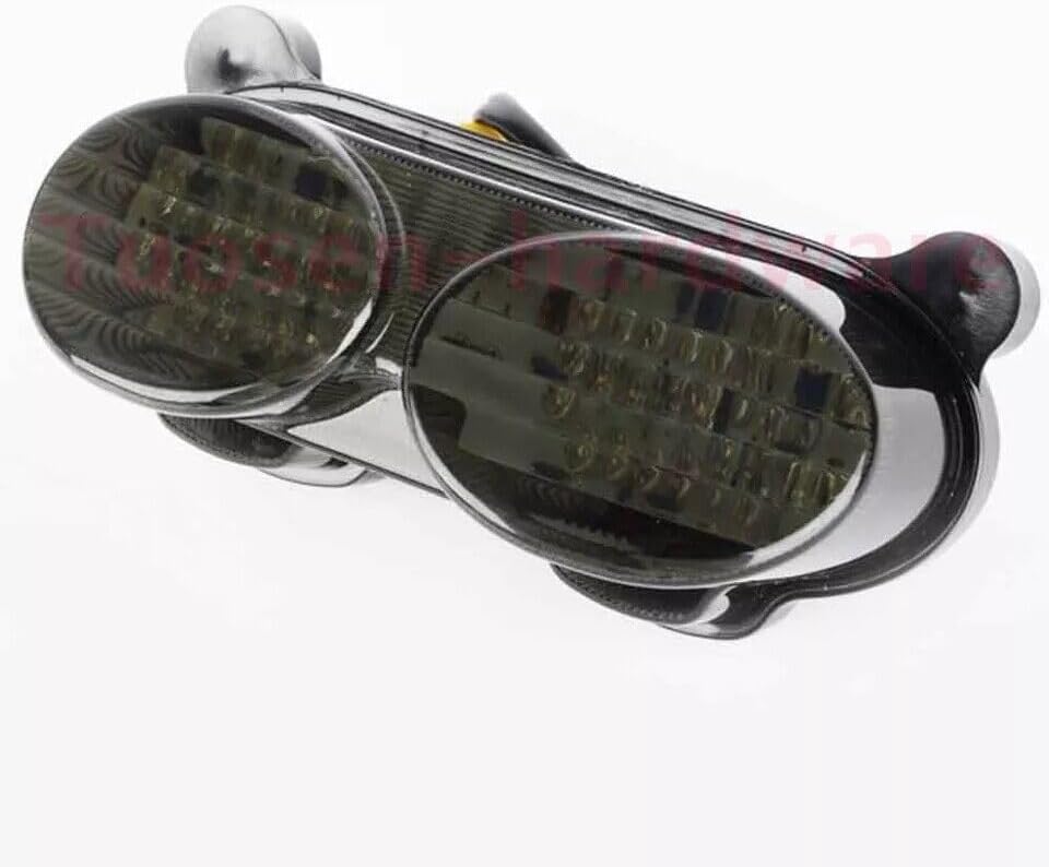 ya 4 8.24 baidi Smoke LED Tail Brake Turn Signal Light for Kawasaki ZR7S ZX6R ZX9R ZZR600