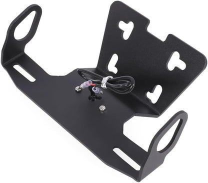 ya 13 9.15 baidi Fender Eliminator License Plate Holder w/LED Light for Yamaha MT-07 FZ6R XJ6 N/S