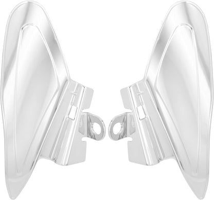 ya 7 8.24 baidi Chrome Reflective Saddle Heat Shields Fits For Indian Chief Roadmaster 2014-2022