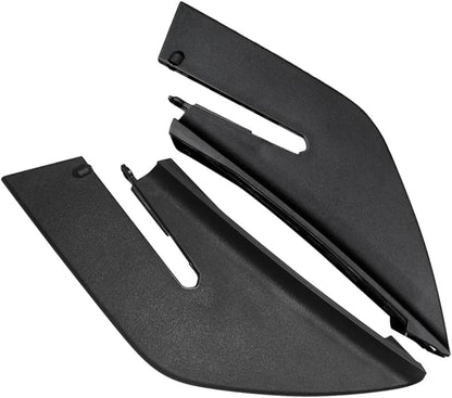 ya 6 8.14 2Pcs Black Rear Bumper Spoiler Fin Replacement 82548200 For California 2009-2014