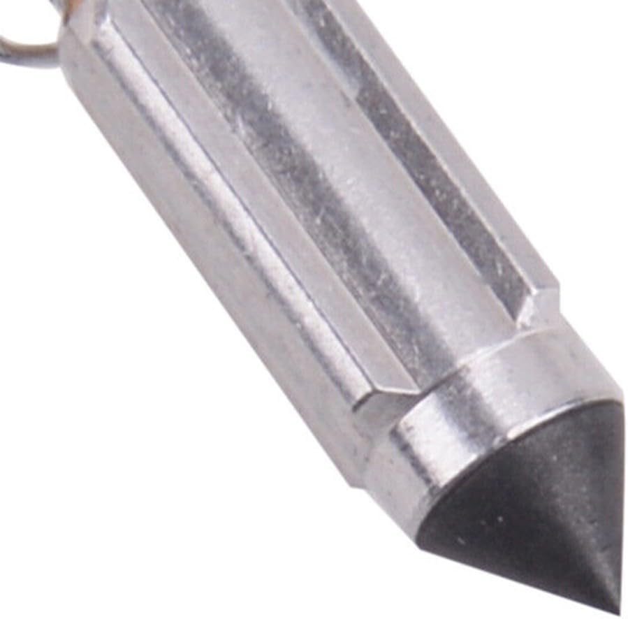 ya 23 10.7 baidi Replace Damaged Valve Needles with these 8x Carb Float Needle Set Silver