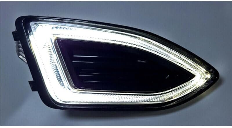 ya 2 8.15 Right passenger side front LED bumper fog light DRL suitable for 2015-2018 for Ford Edge