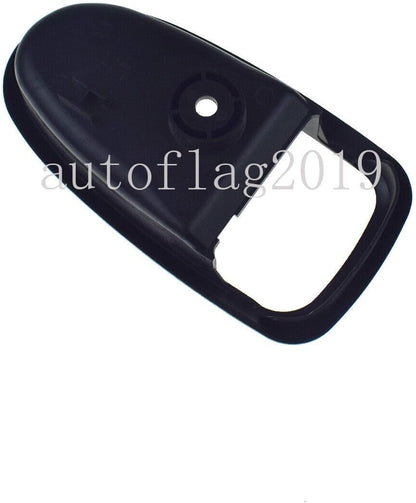 ya 4 8.24 baidi for Hyundai for Elantra 2001-2006 Black Left Inner Door Handle Cover Border Trim 