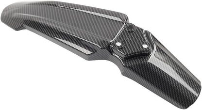 ya 4 8.10 Dirt Bike Front Mudguard Protector Carbon Fiber Black for Sur-Ron S/X