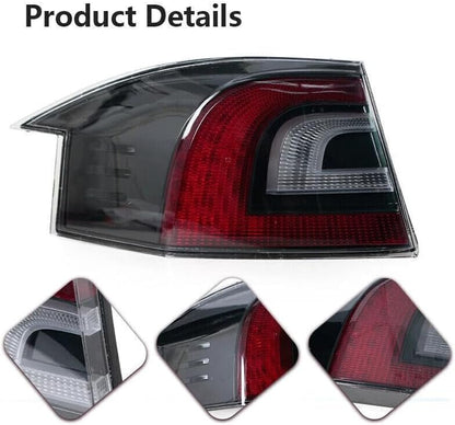 ya 7 8.24 baidi for Tesla Model S 2016-2020 LED Tail Light Turn Signal Left Side 