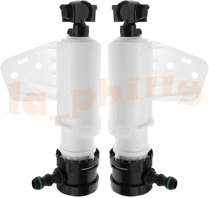 ya 7 8.24 baidi 2pcs Headlamp Water Spray Nozzle Fits for Hyundai Sonata Hybrid LF15-19 Right+Left