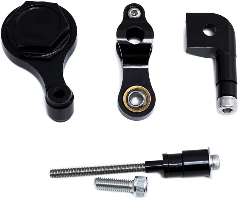 ya 4 8.14 Motorcycle Black CNC Steering Damper Bracket Mounting for Yamaha YZF R6 06