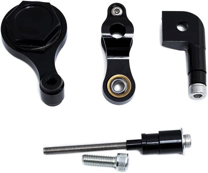 ya 4 8.14 Motorcycle Black CNC Steering Damper Bracket Mounting for Yamaha YZF R6 06