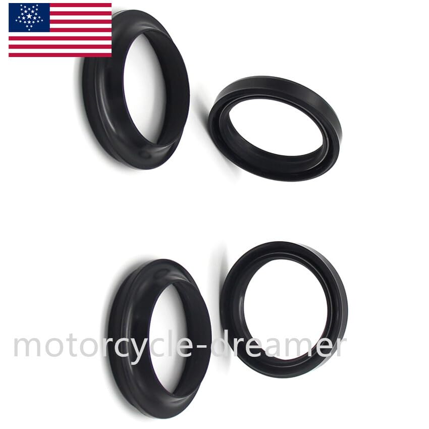 ya 13 9.15 baidi for Yamaha Fork Dust Wiper Seals Kit XT1200Z Super Tenere XP500 T-MAX 500 08-16