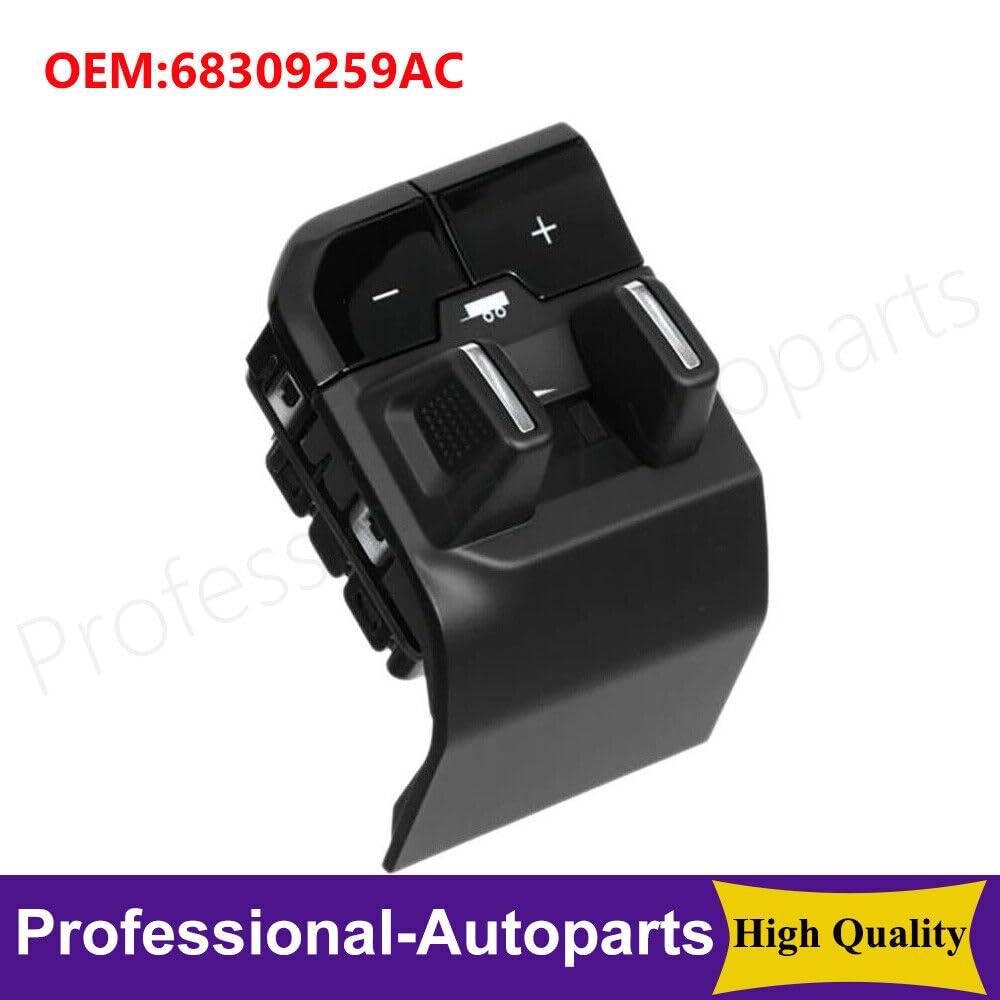 ya 4 8.8 Black ABS Trailer Brake Controller Switch 68309259AC Fits 2019 RAM 1500 DT
