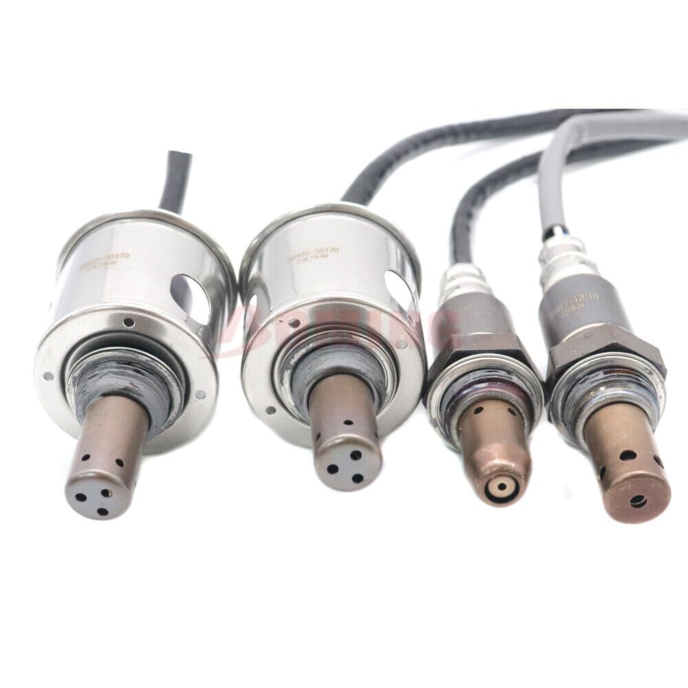 ya 5 8.24 baidi for Lexus LS460 2007-2009 4.6L V8 4PCS Upstream + Downstream Oxygen Sensor 