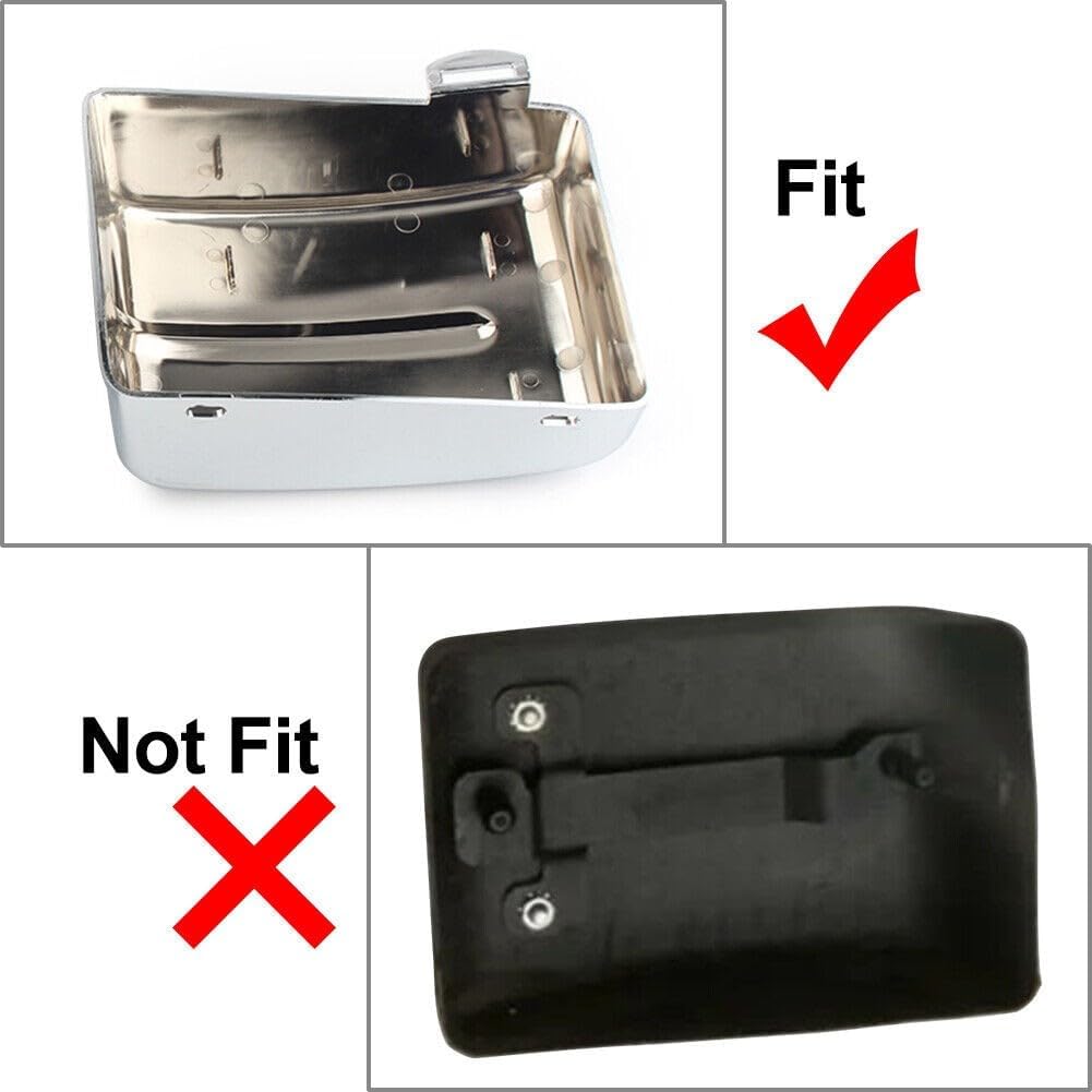 ya 23 10.7 baidi Battery Side Cover for Harley Dyna Fat Bob 2006-2017 Street Bob Super Wide Glide
