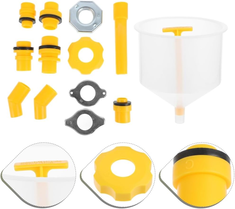 ya 13 9.15 baidi Coolant Funnel Car Radiator Kit Cooling System Filling Spill Proof