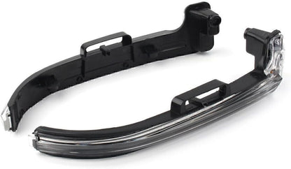 ya 4 8.10 Pair Side Rear View Mirror Turn Signal ABS Plastic For 2017-18 for Peugeot 4008 5008