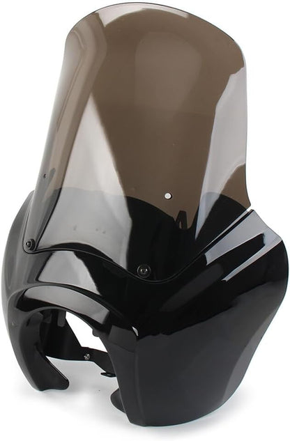 ya 23 10.7 baidi Front Fairing w/ 15'' Windshield for Harley-Davidson HD Dyna Wide Glide Fat Bob
