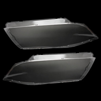 ya 4 8.10 Pair of headlight glass clear headlights halogen for BMW E90 / E91 2004-2007
