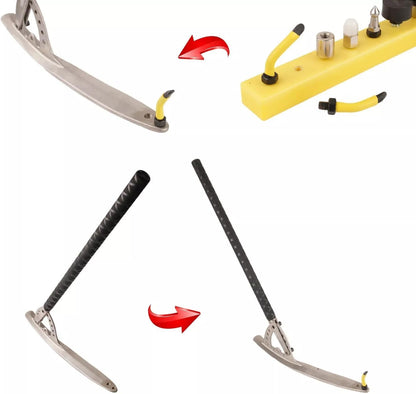 ya 4 8.14 Car Mudguard Damage Repair Tools Auto Dent Removal Kit Angle Dent Repair Tools