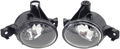 ya 7 8.24 baidi 1PAIR Clear Front Bumper Fog Driving Lights Lamps Fit for BMW X5 E70 2007-2010