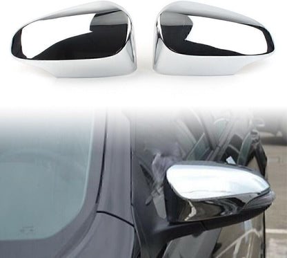 ya 11 9.14 baidiDoor Side Rear View Mirror Chrome Trim Cover for Toyota for Corolla E170 2014-2016