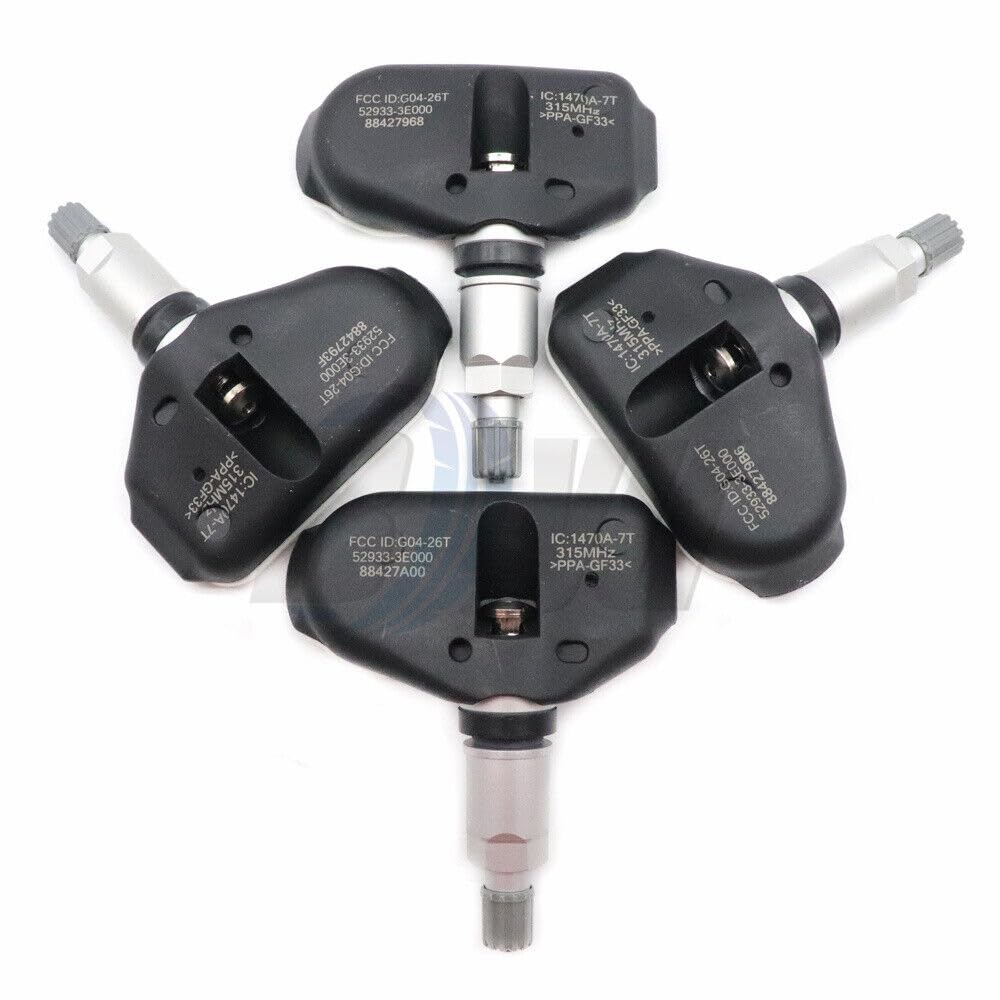 ya 2 8.15 Tire Pressure Monitoring Sensor TPMS Suitable for Hyundai Sonata for Kia 52933-3E000 4 Pieces