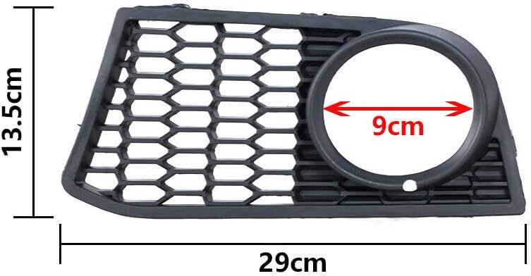 ya 2 8.15 A pair suitable for BMW 5 Series F10 F18 520 523 525 2011-2014 front fog lamp grill