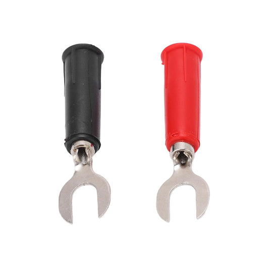 ya 16 10.20 baidi 10Pcs J.20019 6mm U Shaped Plug High Pressure Fork Spade Wire Tor Electrical