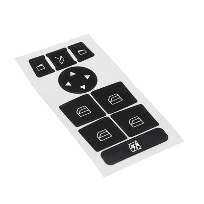 ya 23 10.7 baidi Black Window Switch Button Repair Sticker Decal for for Mercedes-Benz 2007-2014 Auto