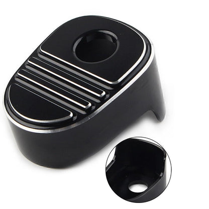 ya 9 10.24 Black Tri-Line Ignition Switch Cover Fits for Harley Touring Street Glide F