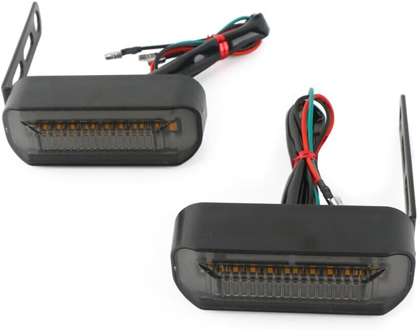 ya 4 8.14 Motorcycle LED Turn Signal Flow Light for Harley Dyna Sportster 883 XL1200