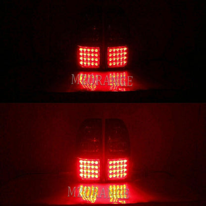 ya 7 8.24 baidi for Toyota Prado LC90 FJ80 1998-2002 Smoky LED Brake Tail Rear Light Replace 2x