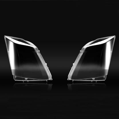 ya 11 9.14 zhengce Pair Front Headlight Lens Shell Cover Left+Right for Cadillac CTS 2008-2013