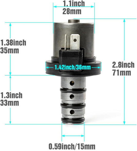 ya 4 8.8.2 5pcs F4A41 F4A42 Transmission Shift Solenoid Valve Kit for Mitsubishi F5A51 V4A51 for Kia