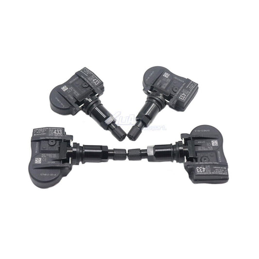 ya 2 8.15 Set of 4 TPMS tire Pressure sensors Suitable for Tesla Model 3 S X 433MHz 1074812-00-A