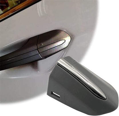 ya 9 10.24 for 2013-20 for Ford Fusion Exterior Left Driver Door Handle Key Bezel Cover Chrome