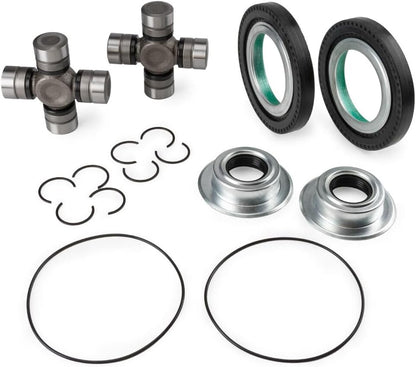 ya 4 8.8.2 for 2005-2014 for Ford F250 F350 4x4 Front Axle Seal and U Joint Kit Dana Super 60